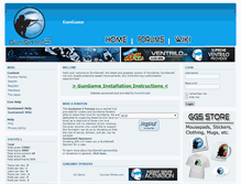 Tablet Screenshot of forums.gungame.net